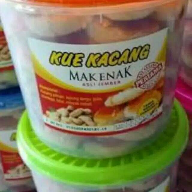 Kue kacang mak enak asli jember 900gram