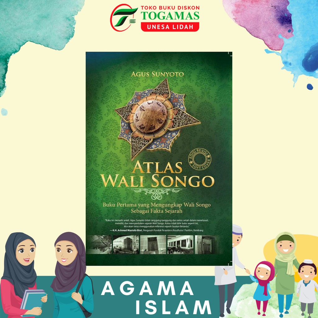 SIAP KIRIM!! ATLAS WALI SONGO KARYA AGUS SUNYOTO