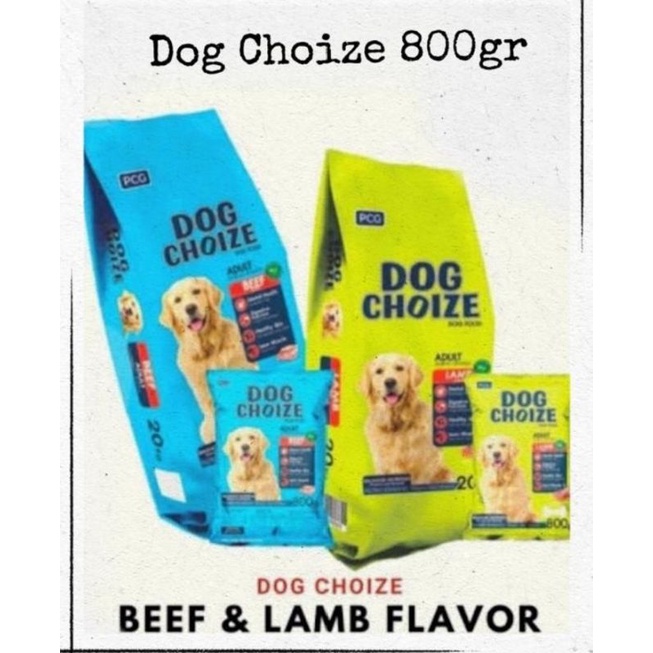 Makanan Anjing Dog Choize Adult 800gr