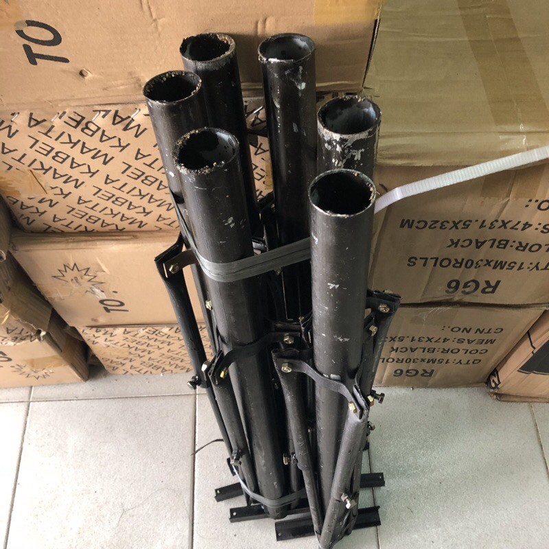 Tiang Parabola 1.5 dim 75cm + tiang penyangga
