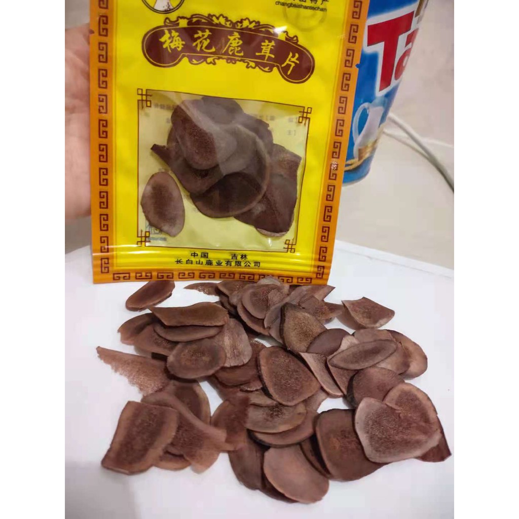 

Deer Velvet Slice / Tanduk Rusa /Lu rong 鹿茸片 5 gram