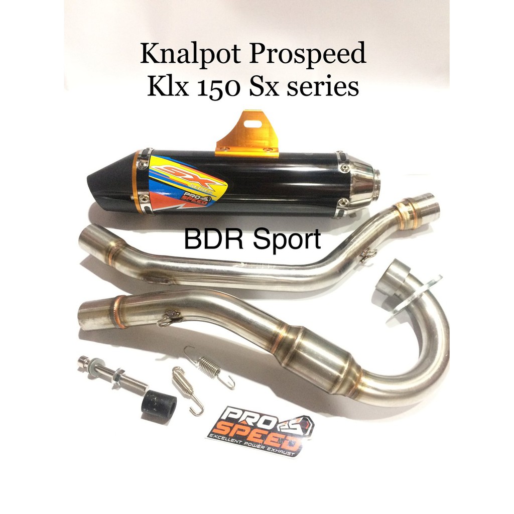 Knalpot Pro Speed Kawasaki KLX 150 Sx Series Murah bac 10102
