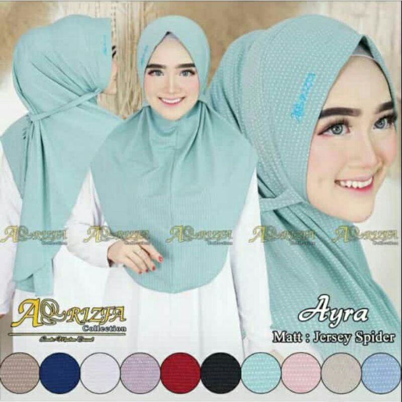 HIJAB BERGO PRISKET JERSEY SUPER ORI ARRIZFA