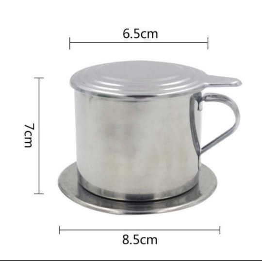 Promo Terbaru!!! Cangkir Kopi Vietnam Saring 2 Cup Filter Pot Café Coffee Biji Mudah digunakan dan berkualitas