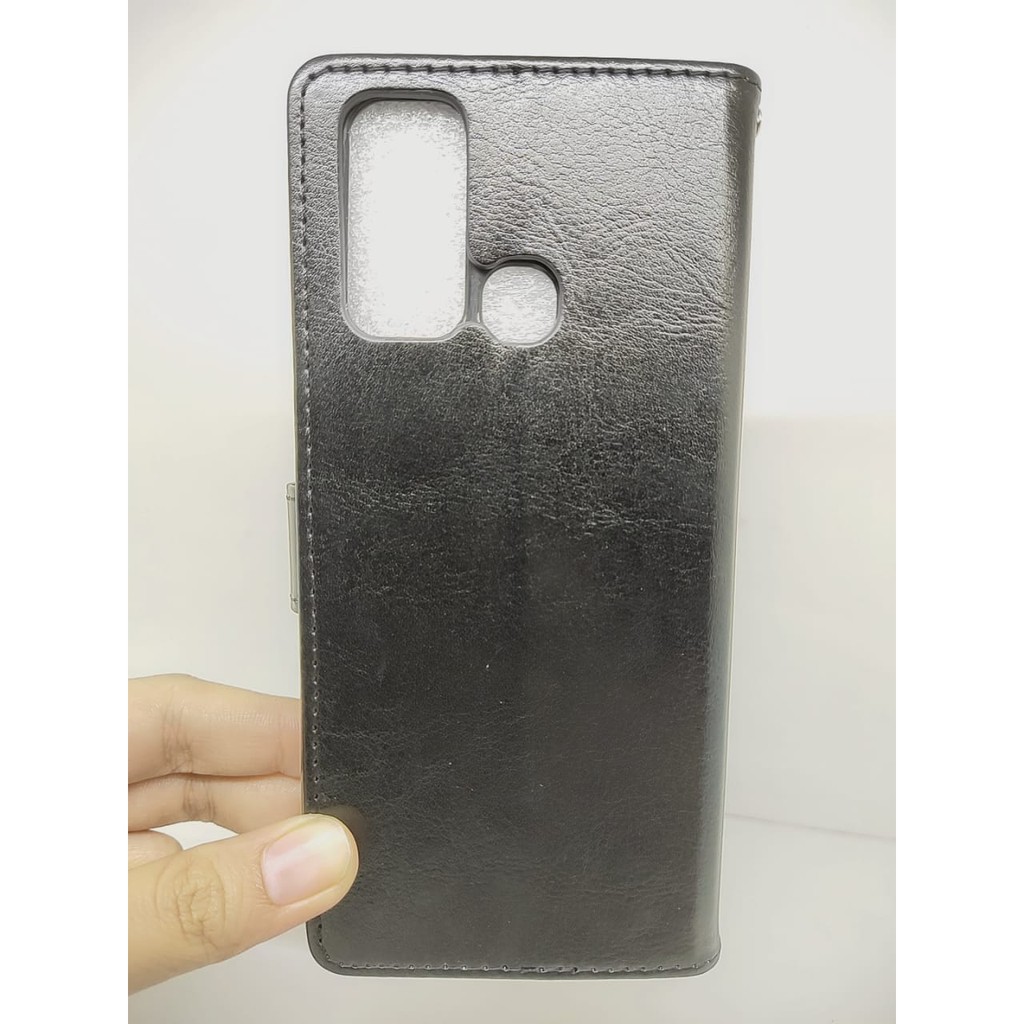 Flip Wallet Vivo Y30 Y50 6.53 inch Flip Cover Leather VIVO Y30i Sarung HP Kulit