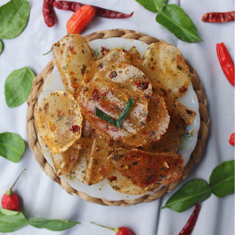 

KERIPIK KACA PEDAS GURIH DAUN JERUK