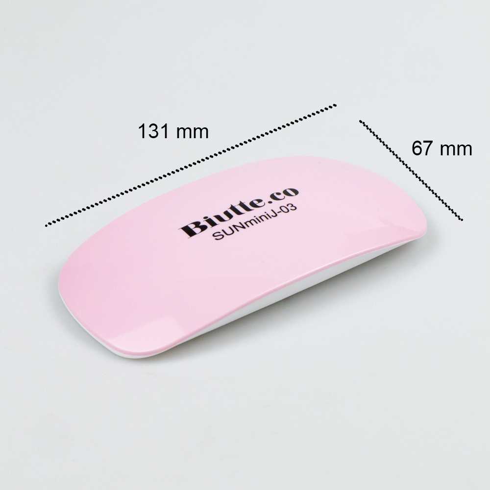 (100% BARANG ORI) Biutte.co Pengering Kutek Kuku UV LED Nail Dryer 6W - J-03