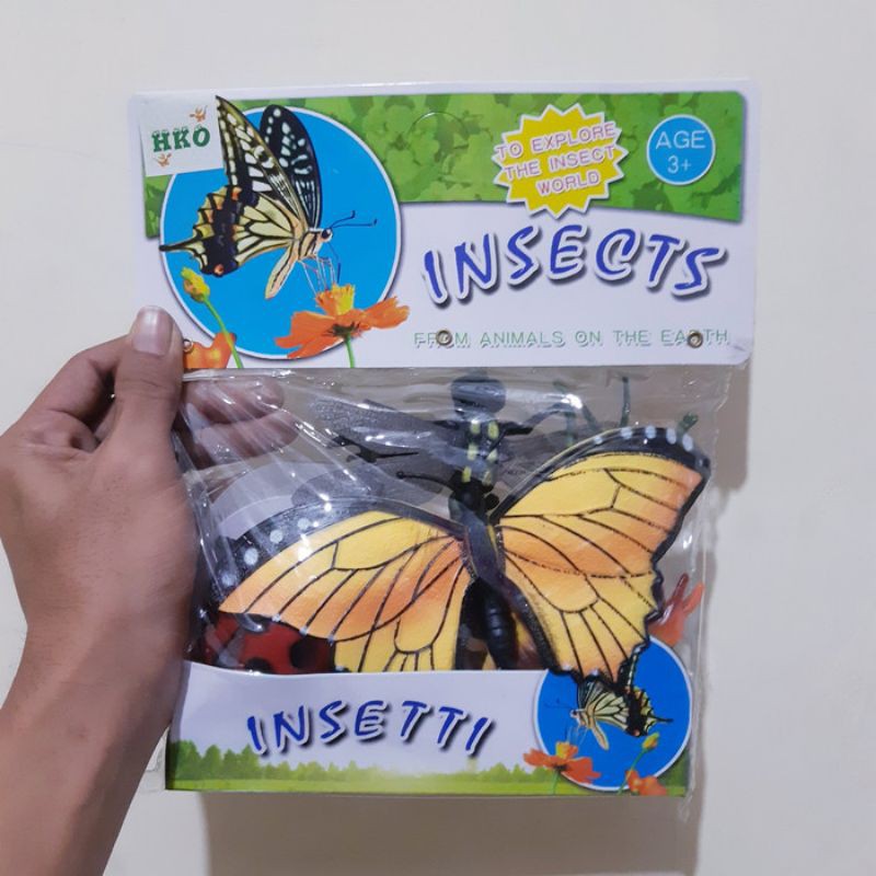 MAINAN INSECT WORLD - HEWAN SERANGGA ANAK EDUKATIF - KEBUN BINATANG