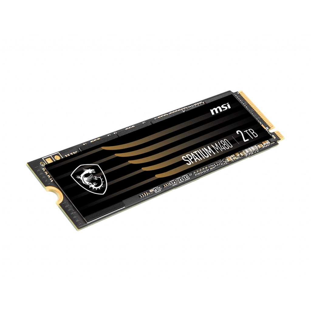 MSI SSD SPATIUM M480 PCIe 4.0 NVMe M.2 2TB 3D NAND