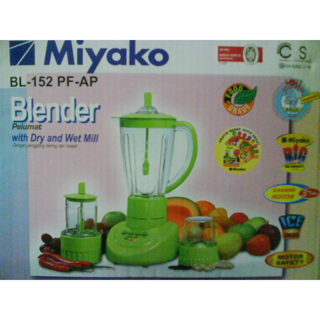 MIYAKO BLENDER PLASTIK PLASTIC BL-152 PF/AP miyako