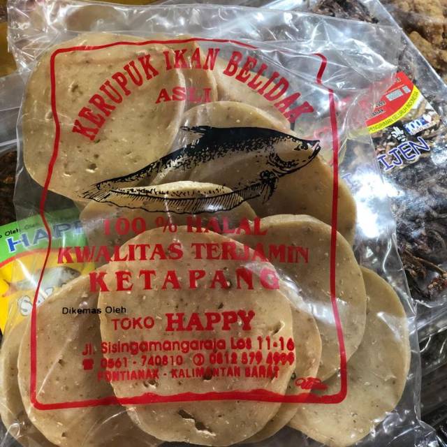 

KERUPUK BELIDAK ASLI KETAPANG HAPPY