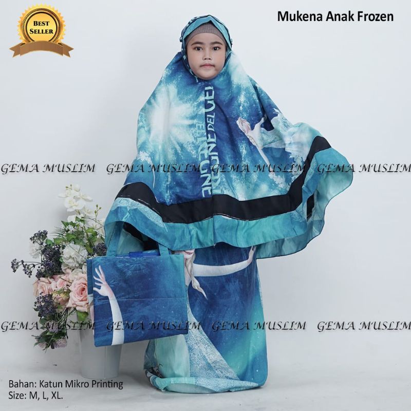 Mukena Anak Frozen Aqila