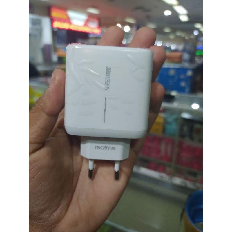 Charger Realme X50 Pro 65W 4A VOOC ORIGINAL