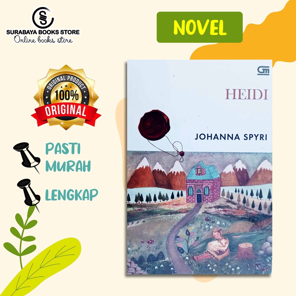 NOVEL CLASSICS: HEIDI BY JOHANNA SPYRI