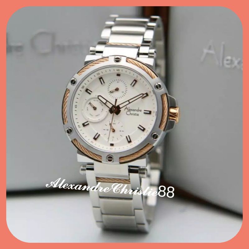 Jam Tangan Wanita Alexandre Christie 6561 AC6561BF AC 6561 | Original