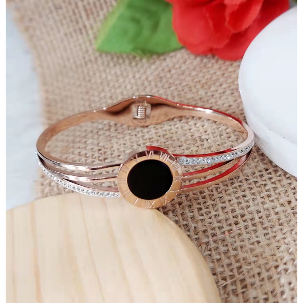 Gelang Titanium Permata Perhiasan Fashion 2710.2711