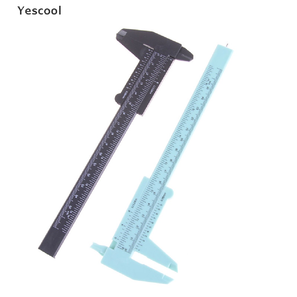 Yescool 1PC Jangka Sorong 6 150mm Bahan Plastik Untuk Mengukur Perhiasan