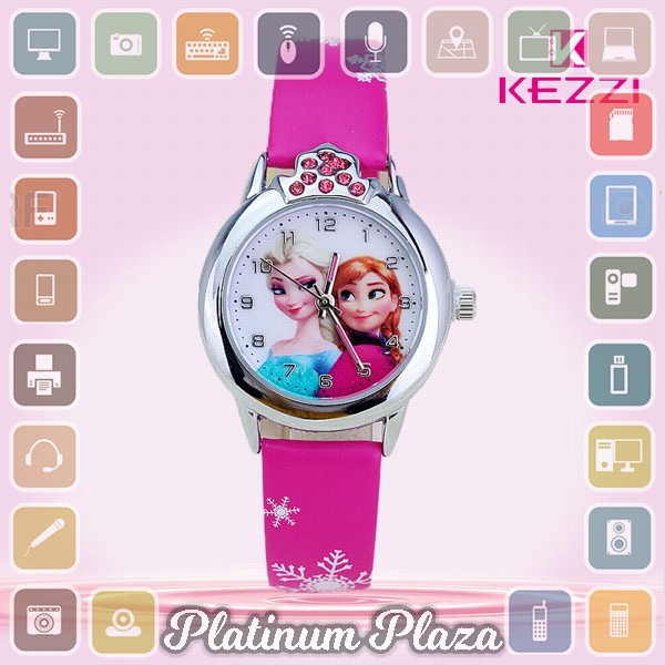 JOYROX Jam Tangan Anak Perempuan Princess Elsa Anna Frozen - FG0701A - Rose`9FK7UG-