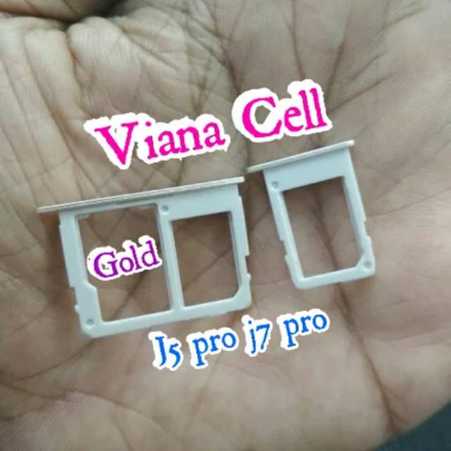 SIM TRAY SIM LOCK SLOT HOLDER TEMPAT KARTU SIM SAMSUNG J3 PRO J5PRO J5 PRO J7 PRO ORIGINAL