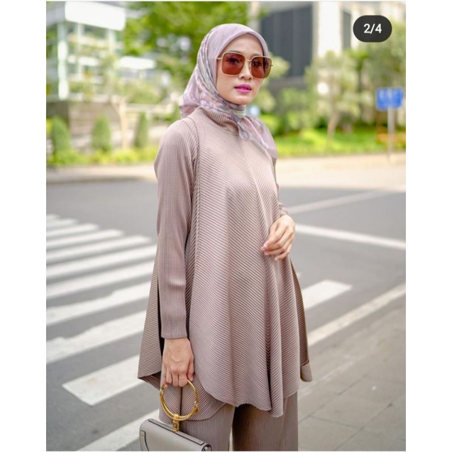 Lizzie Set Taupe by Iymelsayshijab ISH