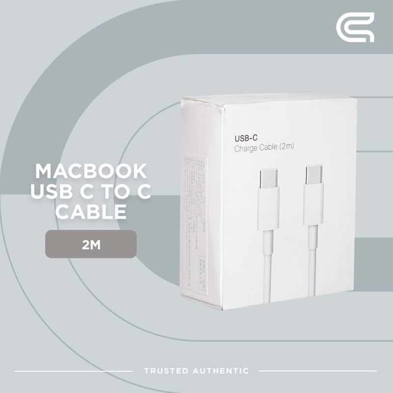 KABEL C To C 2m - (USB-C Charge Cable 2 Meter)