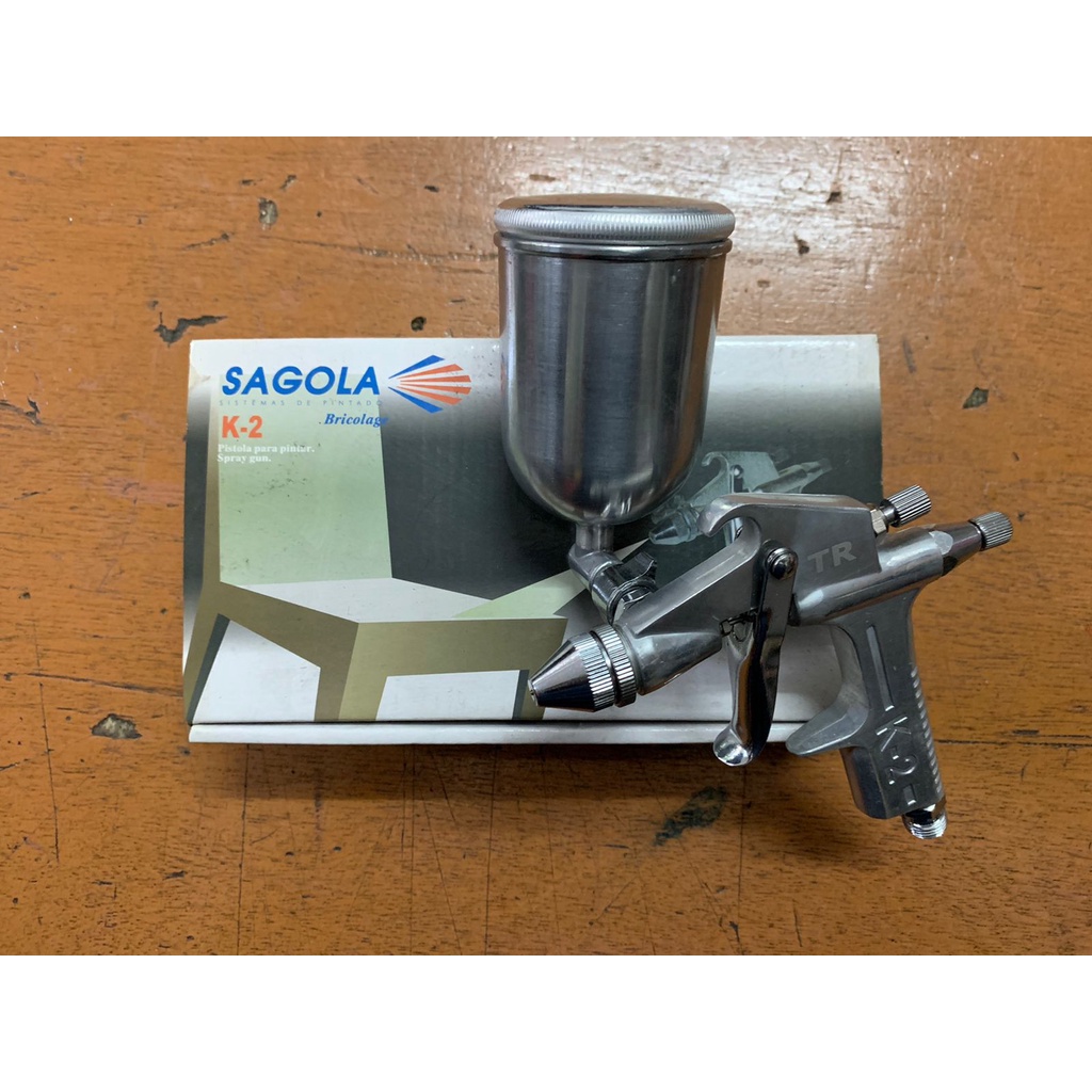 Spray Gun / Spet SAGOLA K-2 Tabung Atas Mini 200 ml
