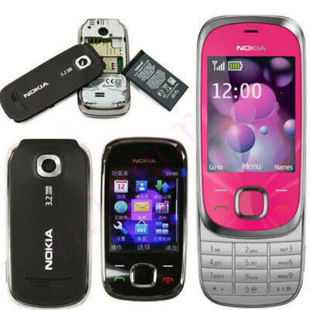 Baru Nokia 7230 Fullset Hp Jadul Refurbish Slide Klasik Kamera Terlaris Shopee Indonesia