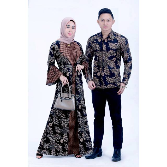 COUPLE GAMIS LONCENG MODEL KERAH JAZZ, GAMIS JAZZY