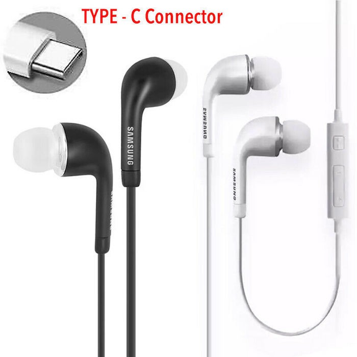 Original Samsung Headset Type C Jack A80 Note 10 S20 Earphone