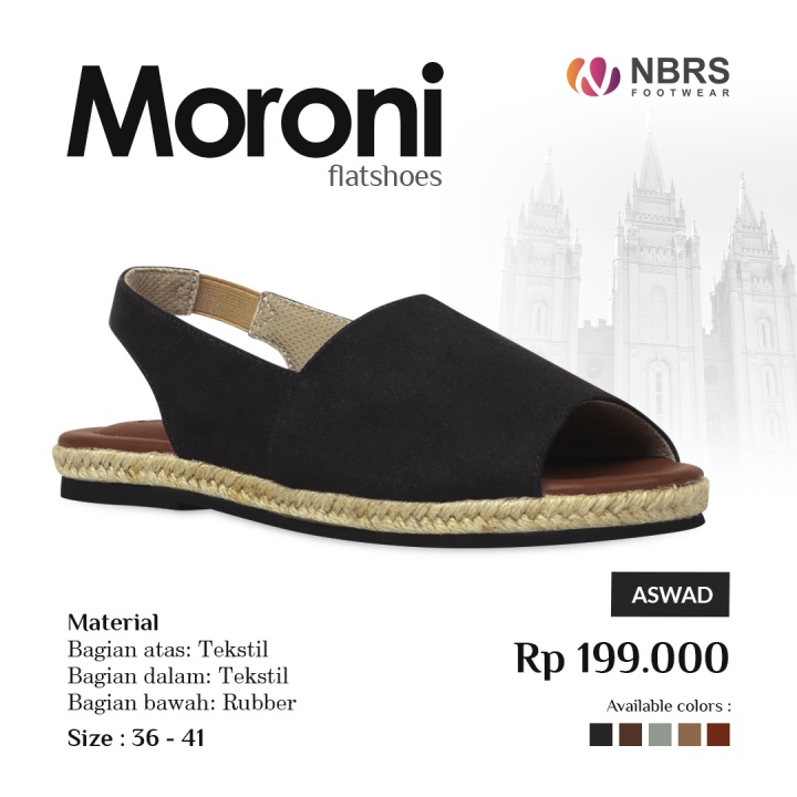 SANDAL WANITA DEWASA NBRS FOOTWEAR MORONI