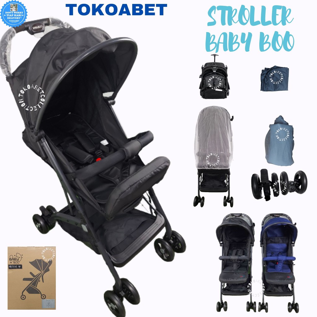 STROLLER BABYBOO KOREA Kereta Dorong Anak Model LIPAT RINGAN KUAT