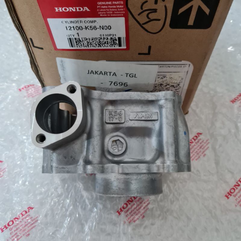 12100-K56-N00 Cylinder comp sonic blok seher block sonic 150 led gtr, led cbr 150 led cb 150 led asli honda