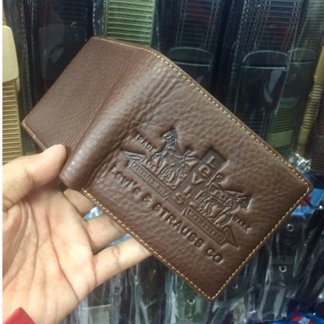 dompet lipat pria bahan kulit asli import jenis kulit basah model sederhana tanpa lidah ukuran standar -+12 X 9 #dompet #dompetlipat #dompetpria #dompetkulitpria