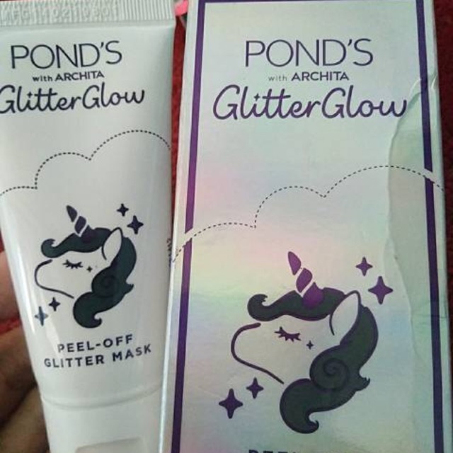 Ponds glitter glow mask