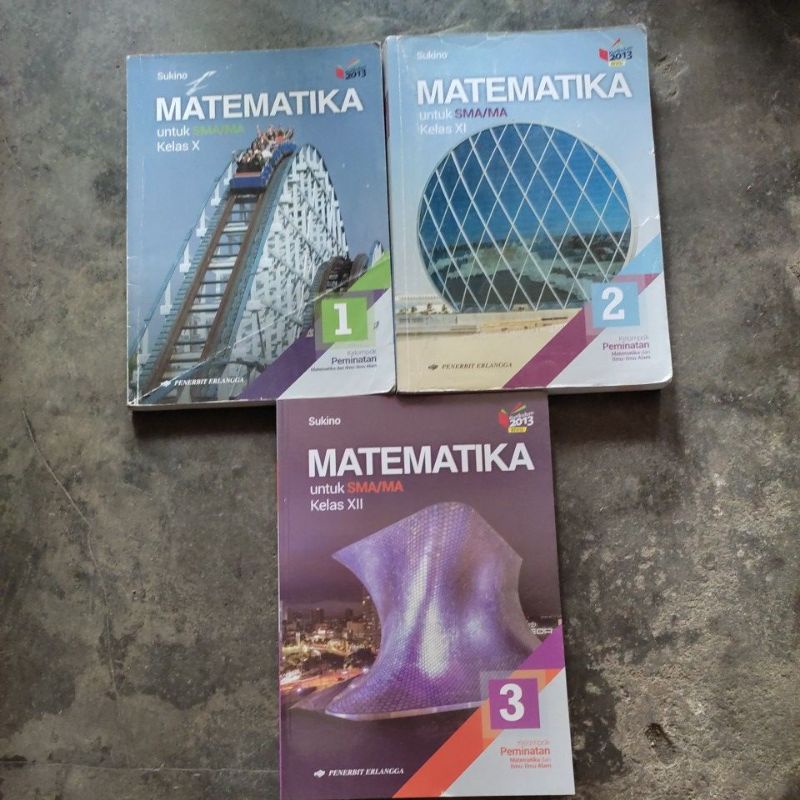 Buku Matematika untuk SMA/MA kelas 10,11,12 (kelompok peminatan)