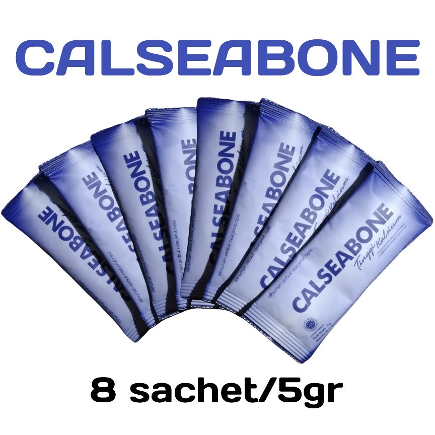 

8 SACHET/5gr MINUMAN SERBUK CALSEABONE