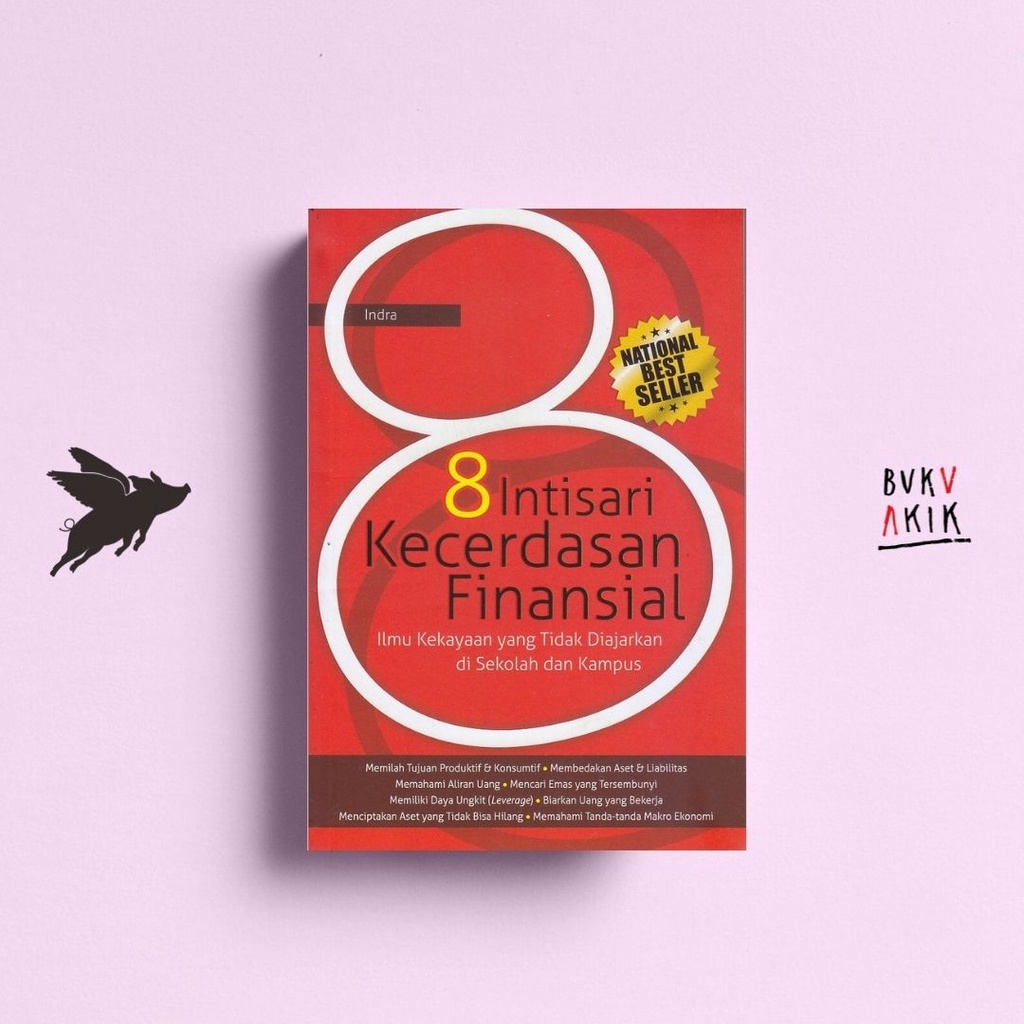 8 Intisari Kecerdasan Finansial - Indra