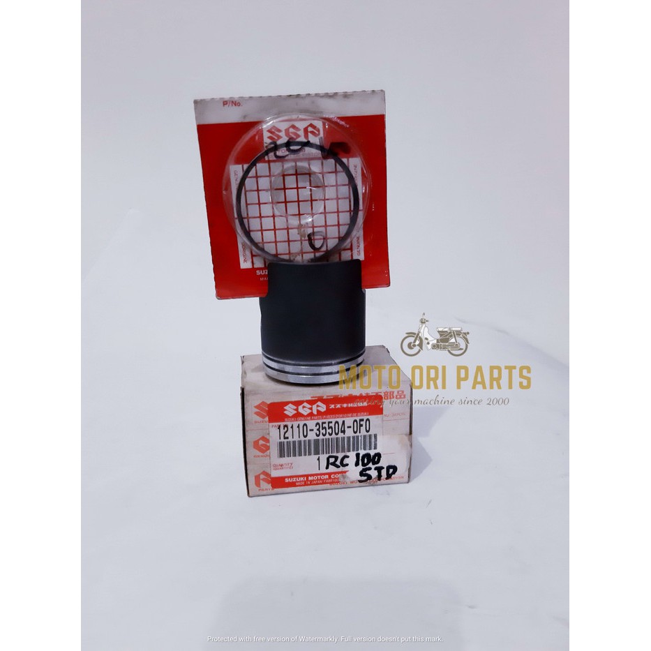 Piston, Ring RC, CRYSTAL 100 (12110-35504-0F0) STD SGP JAPAN