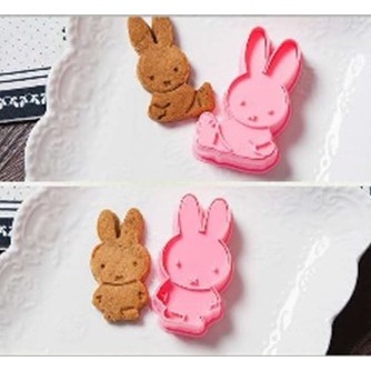 Cetakan Cookies Cookie Cutter Roti Biskuit Bunny Kelinci Kue Kering 06