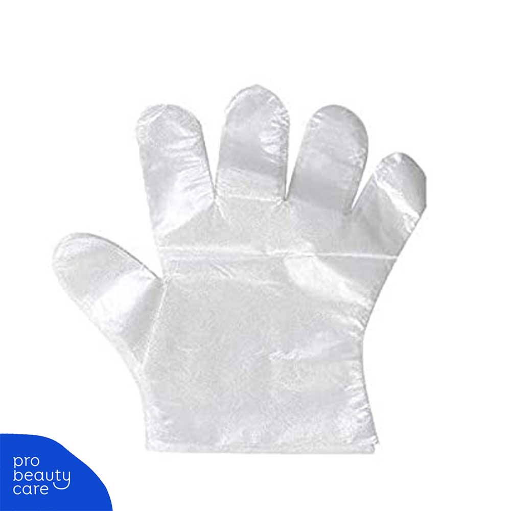 Sarung Tangan Plastik 100 pcs ( Disposable Plastic Gloves ) V-DG