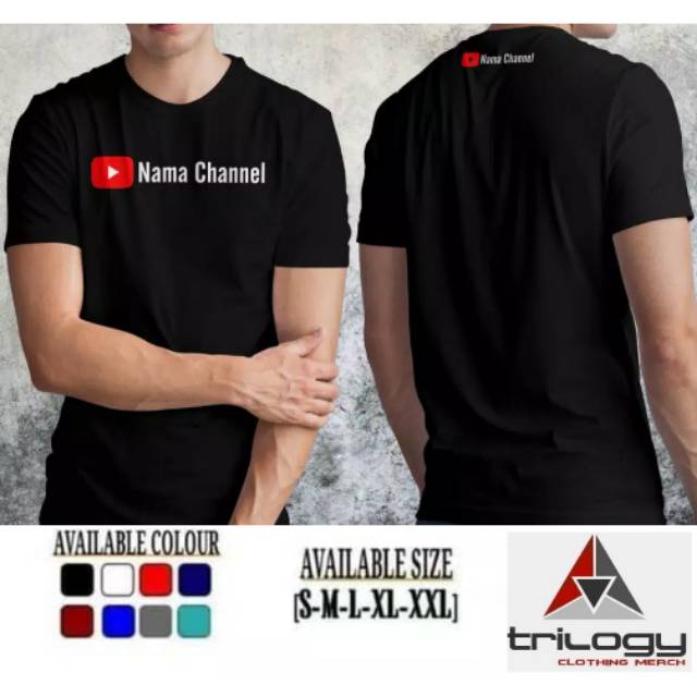 KAOS DISTRO YOUTUBE NAMA CHANNEL SABLON SIMPEL