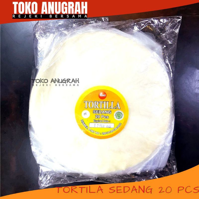 

Kulit Kebab Tortila Sedang 20'S