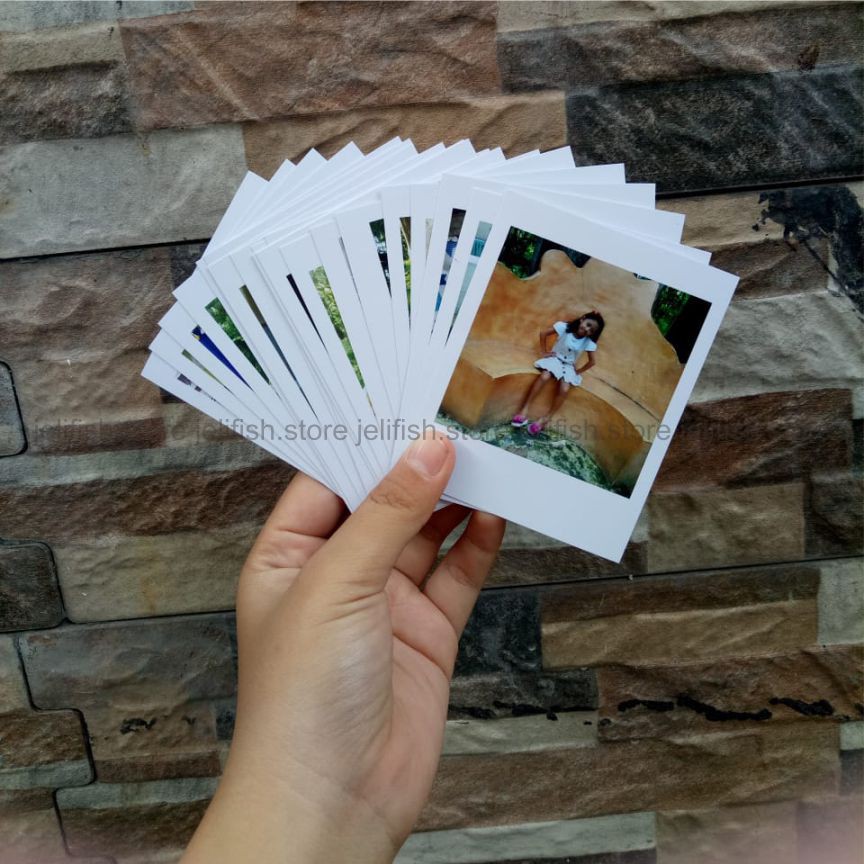 [❤️JELIFISH.STORE] CETAK FOTO POLAROID SQUARE