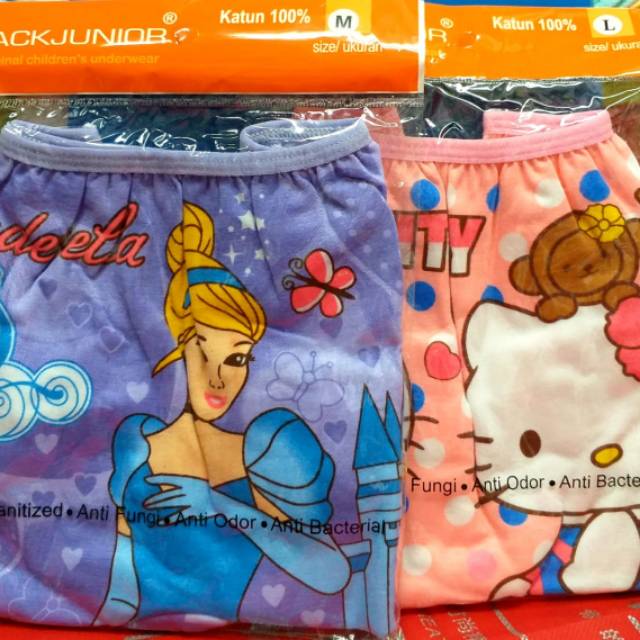 BOXER JACK JUNIOR ANAK PEREMPUAN MOTIF