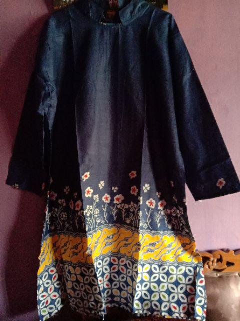 Atasan Batik Dolby Dolbi Dobby Doby Tenun Sutra Tulis Halus Katun Atbm Baron ,sarombit Atasan