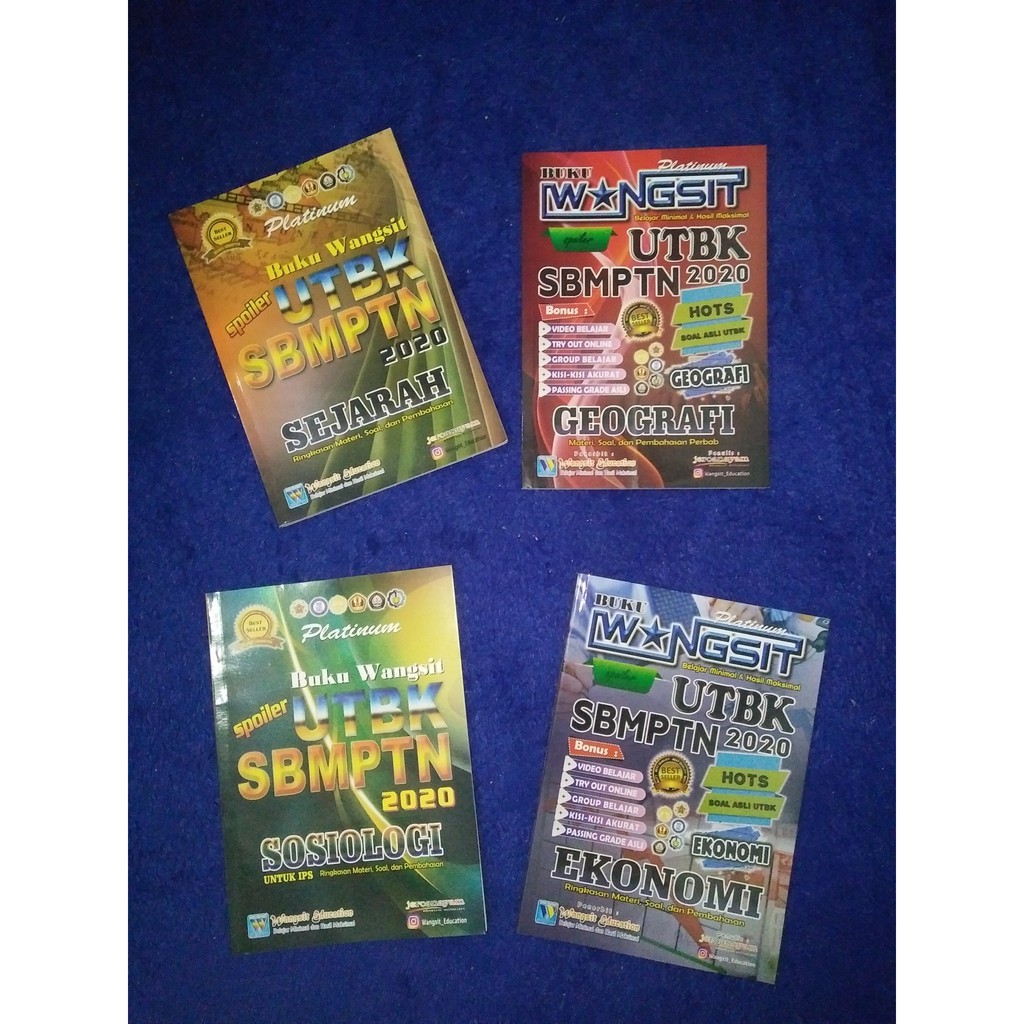 [PRELOVED] BUKU AMBIS : WANGSIT TKA SOSHUM tahun 2020