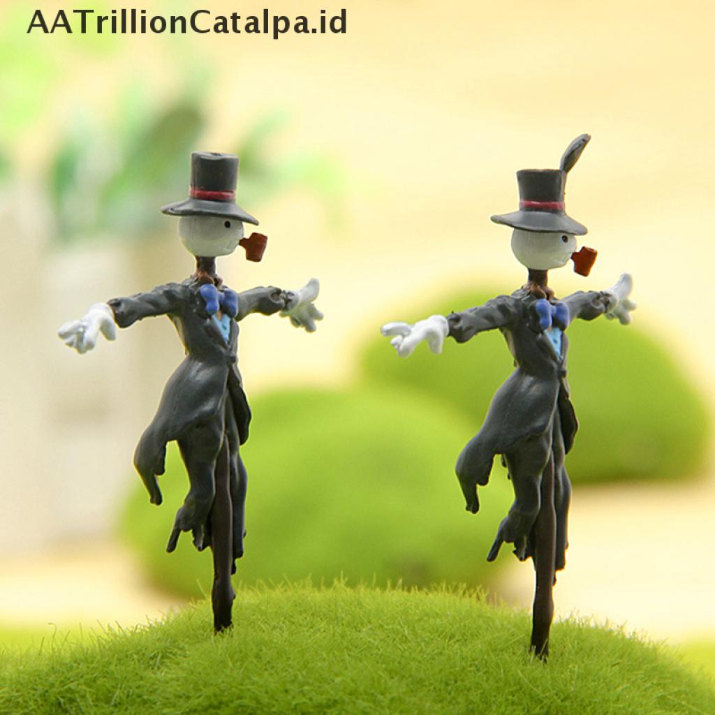 1pc Action Figure Studio Ghibli Howl Kakashi no Kabu Bergerak Untuk Dekorasi Taman