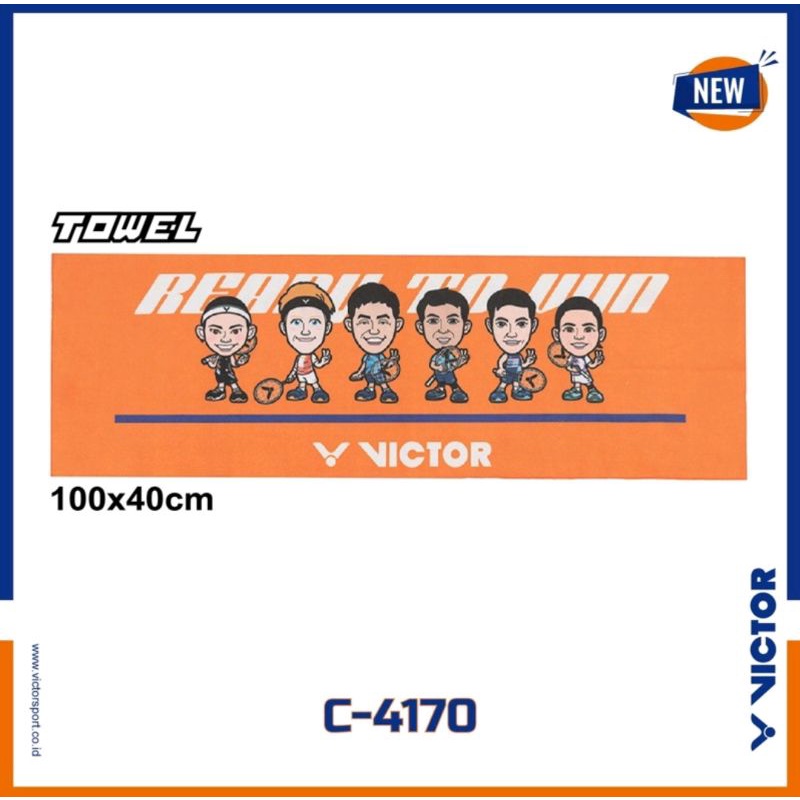 Handuk Towel Victor Squad C 4170 C4170 Original