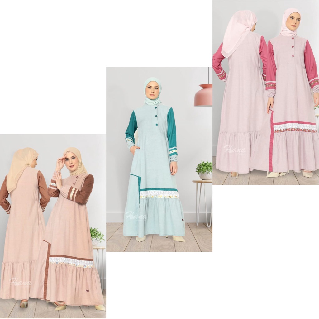 GAMIS HANA H 41 // HANA H41 // HANA 41 //HANA GAMIS TERBARU //ENDOMODA GAMIS TERBARU GAMIS HANA H 41