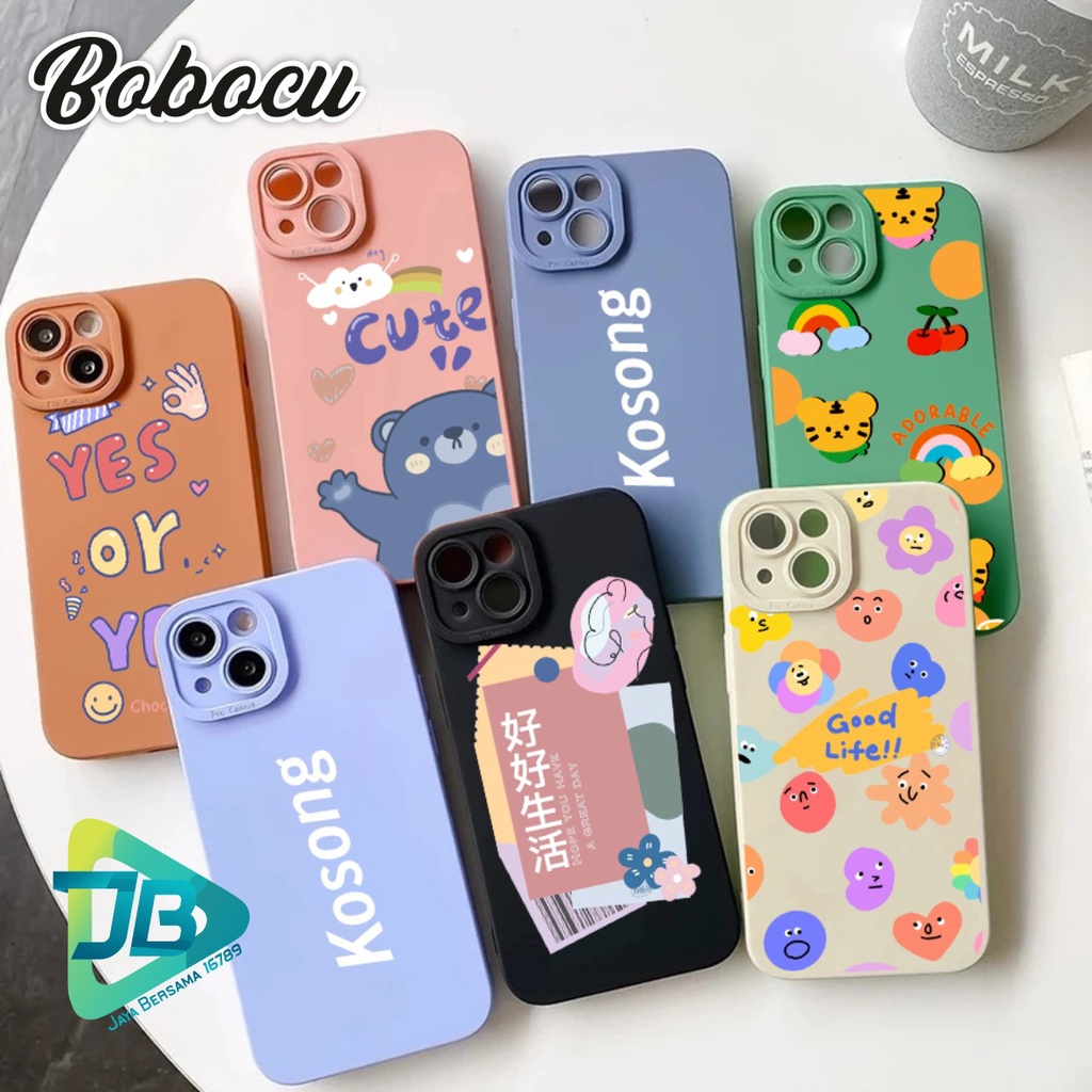 SOFTCASE CASE SILIKON PROCAMERA BOBOCU OPPO VIVO SAMSUNG REALME XIAOMI IPHONE INFINIX ALL TYPE JB5628